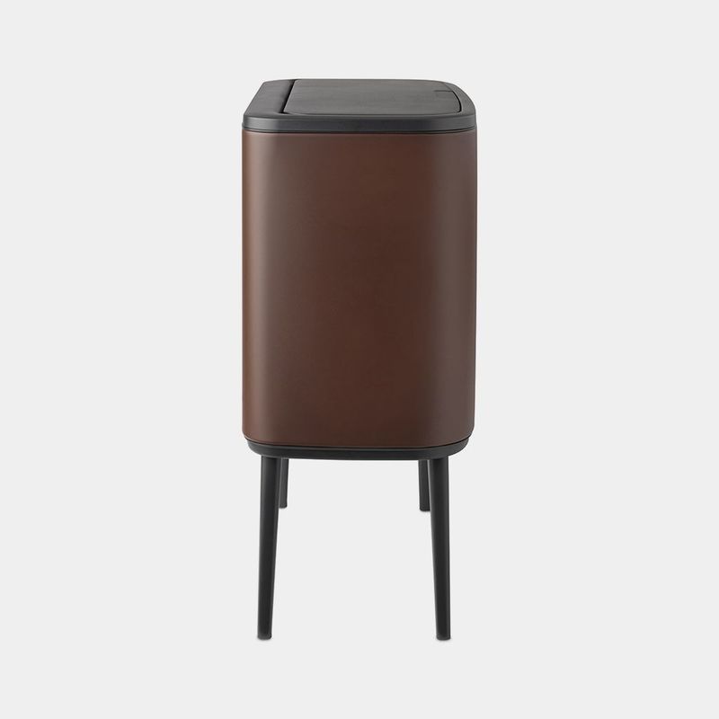 Brabantia-Bo-Touch-Bin-Rettangolare-Plastica-Marrone