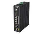 D-Link-DIS-200G-12PS-switch-di-rete-Gestito-L2-Gigabit-Ethernet--10-100-1000--Supporto-Power-over-Ethernet--PoE--Nero