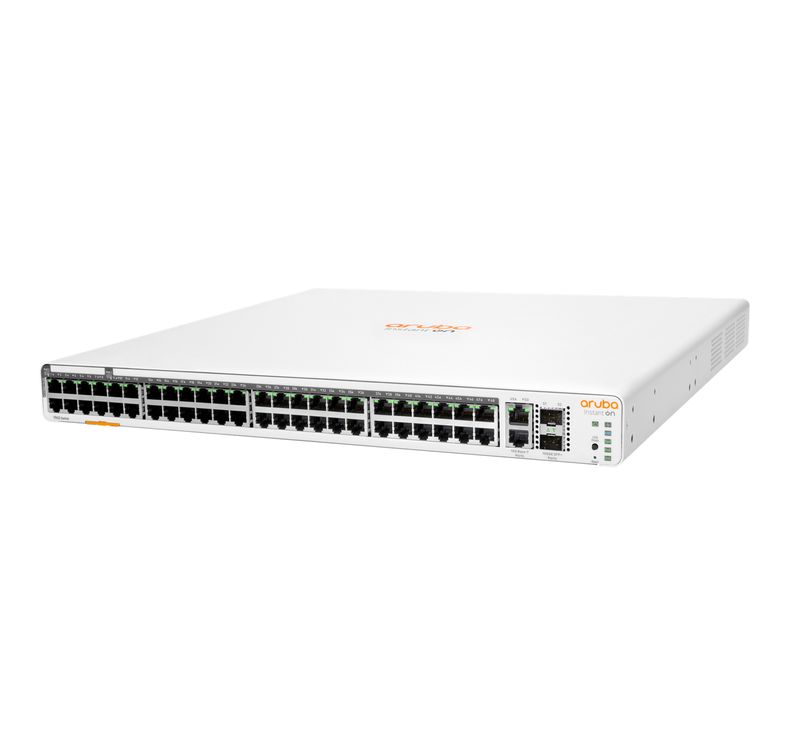 Aruba-Instant-On-1960-48G-40p-Class4-8p-Class6-PoE-2XGT-2SFP--600W-Gestito-L2--Gigabit-Ethernet--10-100-1000--Supporto-Power-over-Ethernet--PoE--1