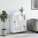 vidaXL Libreria Bianca 69,5x32,5x90 cm in Legno ingegnerizzato