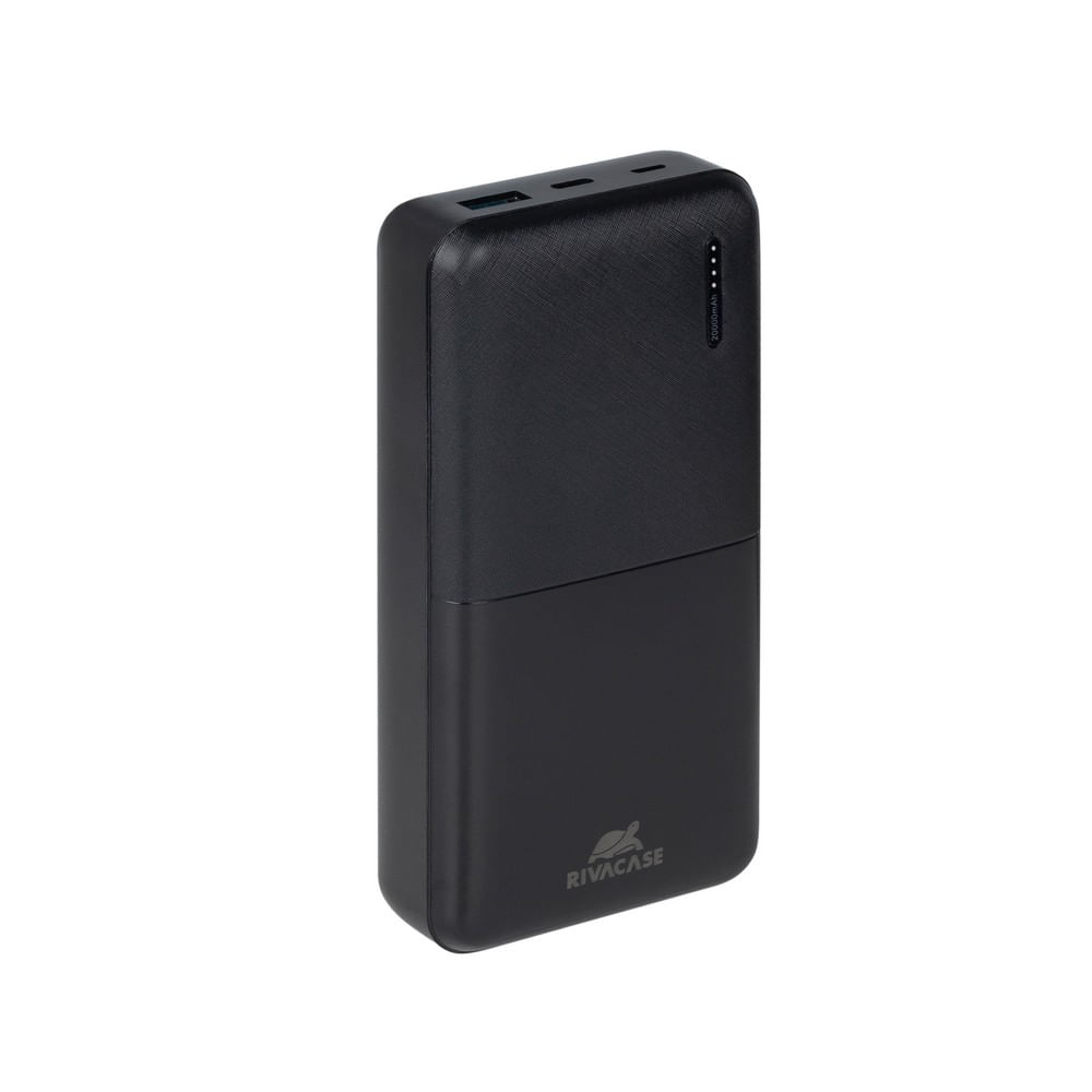 Rivacase VA2571 batteria portatile Polimeri di litio (LiPo) 20000 mAh Nero