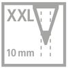 STABILO-4548-12-temperino-Temperamatite-manuale-Blu-Stainless-steel-Translucent