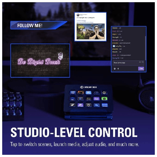 Elgato-Stream-Deck-tastiera-USB-Nero