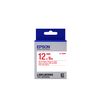 Epson-Nastro-fondo-Standard-Bianco-per-testo-Rosso-12-9-LK-4WRN