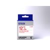 Epson-Nastro-fondo-Standard-Bianco-per-testo-Rosso-12-9-LK-4WRN
