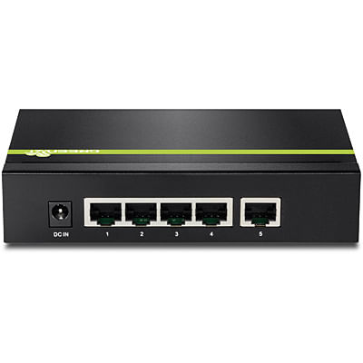 Trendnet-TPE-S50-switch-di-rete-Non-gestito-L2-Fast-Ethernet--10-100--Supporto-Power-over-Ethernet--PoE--Nero