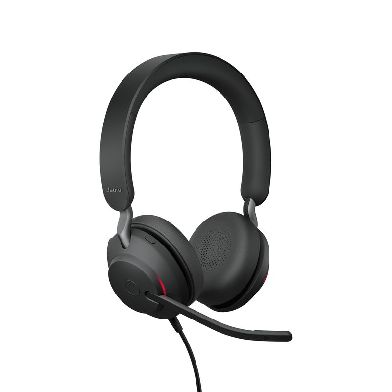 Jabra-Evolve2-40-UC-Stereo-Auricolare-Cablato-A-Padiglione-Ufficio-USB-tipo-C-Bluetooth-Nero