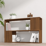 Libreria Rovere Marrone 100x24x63 cm in Legno ingegnerizzato