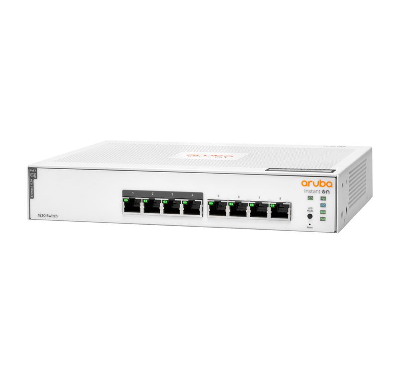 Aruba-Instant-On-1830-8G-4p-Class4-PoE-65W-Gestito-L2-Gigabit-Ethernet--10-100-1000--Supporto-Power-over-Ethernet--PoE--1U