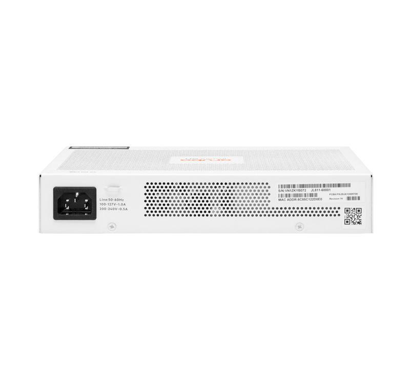Aruba-Instant-On-1830-8G-4p-Class4-PoE-65W-Gestito-L2-Gigabit-Ethernet--10-100-1000--Supporto-Power-over-Ethernet--PoE--1U