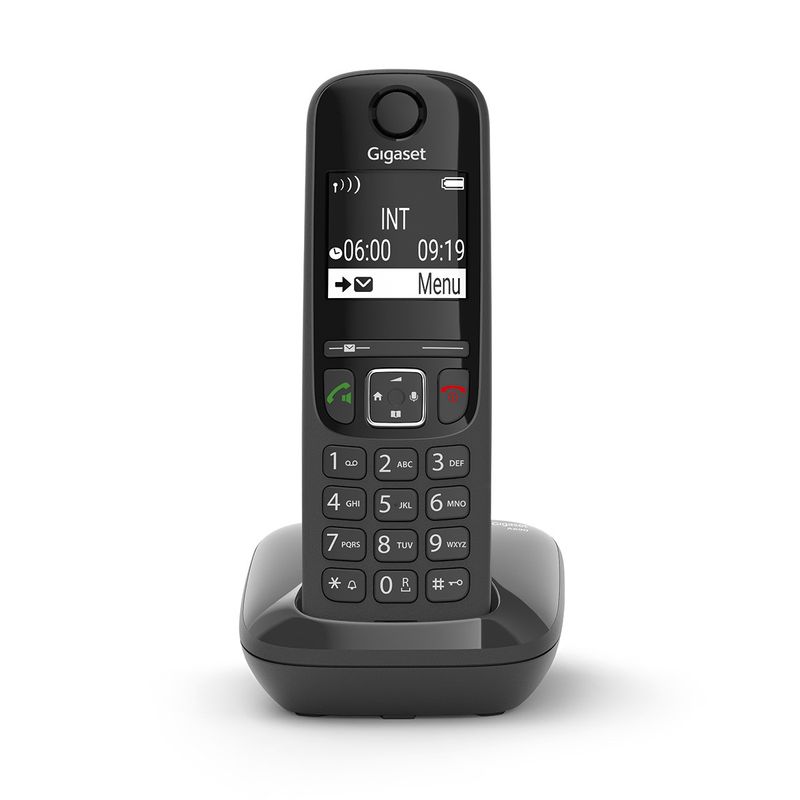 Gigaset-AS690-Telefono-analogico-DECT-Nero-Identificatore-di-chiamata