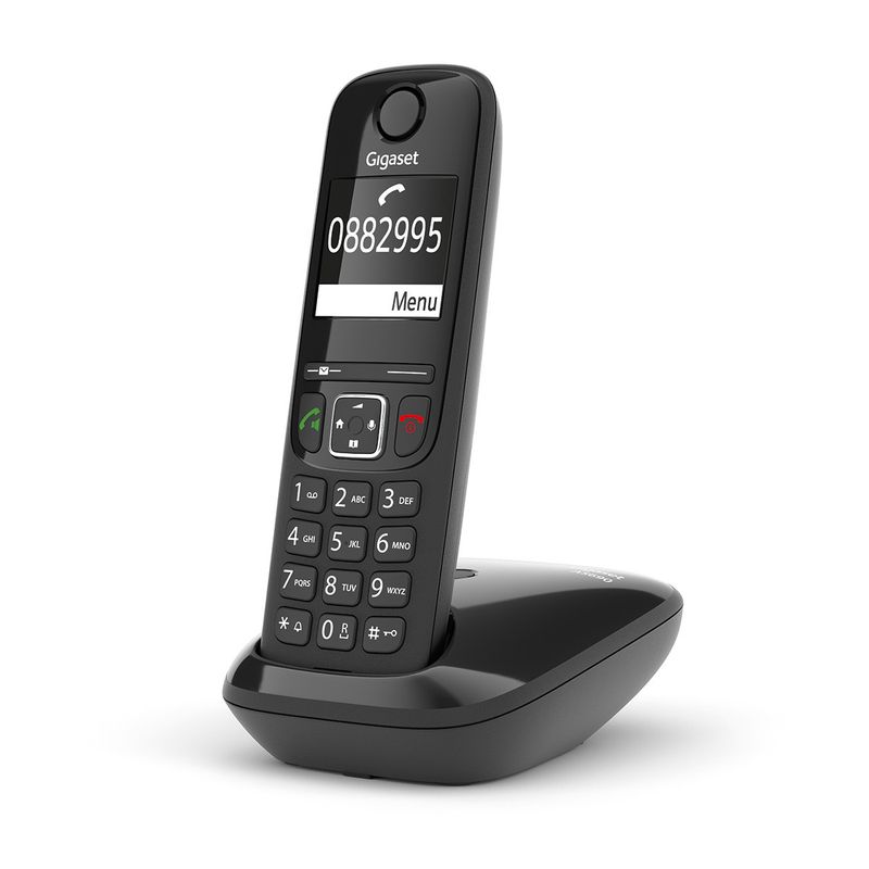 Gigaset-AS690-Telefono-analogico-DECT-Nero-Identificatore-di-chiamata