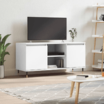 vidaXL Mobile Porta TV Bianco 104x35x50 cm in Legno ingegnerizzato