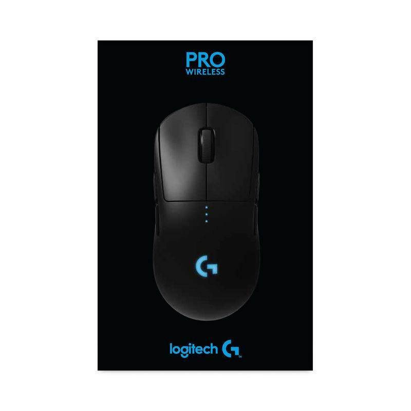 Logitech-G-Pro-Wireless-mouse-Ambidestro-RF-Wireless-Ottico-25600-DPI