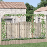 vidaXL Pergola in Bambù 385x40x205 cm