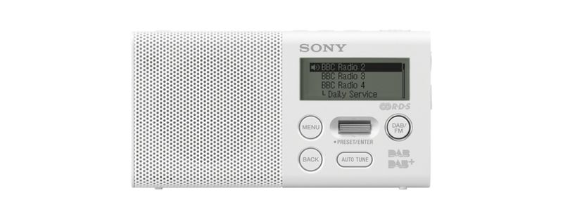 Sony-XDR-P1DBP-Radio-Tascabile-Digitale-USB