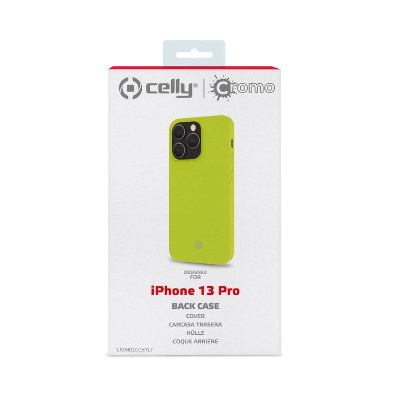 Celly-Cromo-custodia-per-cellulare-155-cm--6.1---Cover-Giallo