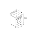 Bertazzoni-La-Germania-Americana-AMN654GXV-cucina-Gas-Acciaio-inossidabile-A-