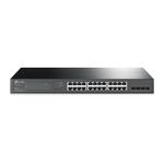 TP-Link Omada TL-SG2428P Gestito L2/L2+ Gigabit Ethernet (10/100/1000) Supporto Power over Ethernet (PoE) 1U Nero