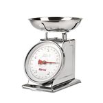 Girmi-PS90-Stainless-steel-Superficie-piana-Rettangolo-Bilancia-da-cucina-meccanica