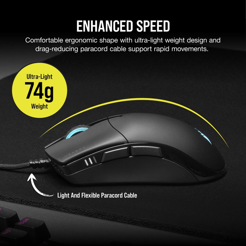 Corsair-SABRE-RGB-PRO-mouse-Mano-destra-USB-tipo-A-Ottico-18000-DPI