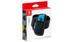 Nintendo-Leg-Strap-Fibra-di-cotone-Elastan-Nylon-Poliestere-Nero