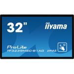 iiyama ProLite TF3239MSC-B1AG Monitor PC 80 cm (31.5") 1920 x 1080 Pixel Full HD LED Touch screen Multi utente Nero