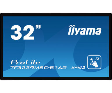 iiyama-ProLite-TF3239MSC-B1AG-Monitor-PC-80-cm--31.5---1920-x-1080-Pixel-Full-HD-LED-Touch-screen-Multi-utente-Nero