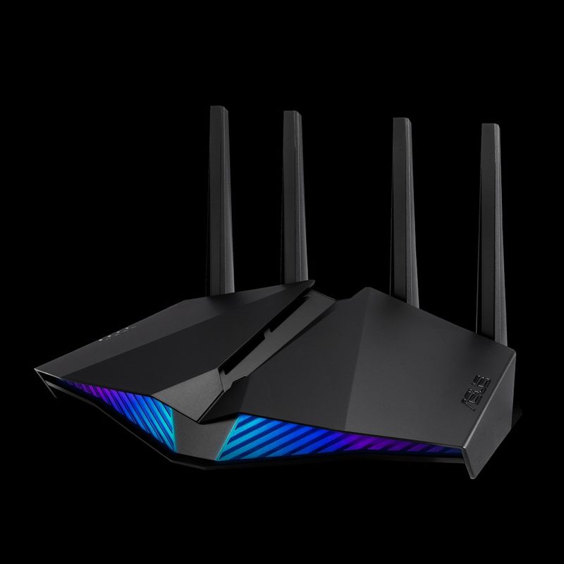 ASUS-RT-AX82U-router-wireless-Gigabit-Ethernet-Dual-band--2.4-GHz-5-GHz--Nero