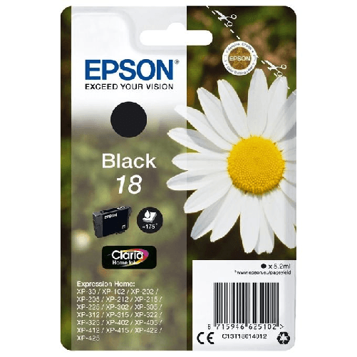 Epson-Daisy-Cartuccia-Margherita-Nero-18Inchiostri-Claria-Home-18