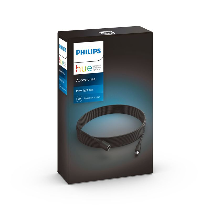 Philips-Hue-White-and-Color-ambiance-Hue-Play-Cavo-Estensione-5m-Nero