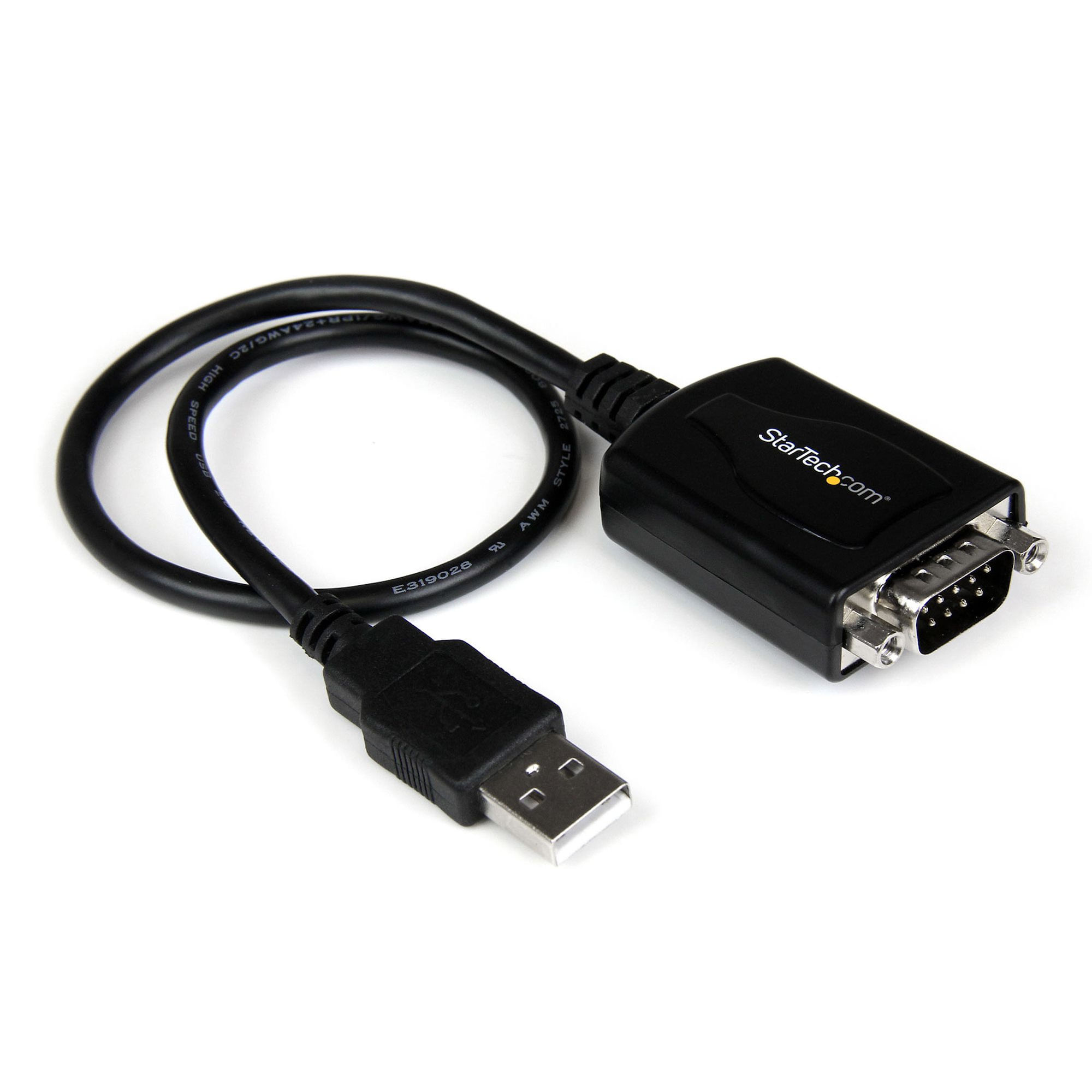 StarTech.com Cavo adattatore USB a seriale RS-232 DB 9 da 30 cm, con interfaccia COM