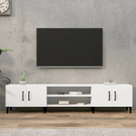 vidaXL Mobile Porta TV Bianco 180x31,5x40 cm in Legno ingegnerizzato