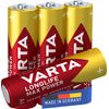Varta-Longlife-Max-Power-Batteria-Alcalina-AA-Mignon-LR6-1.5V-Blister-da-4-Made-in-Germany