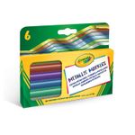 Crayola 58-8828 marcatore Metallico, Multicolore 6 pezzo(i)