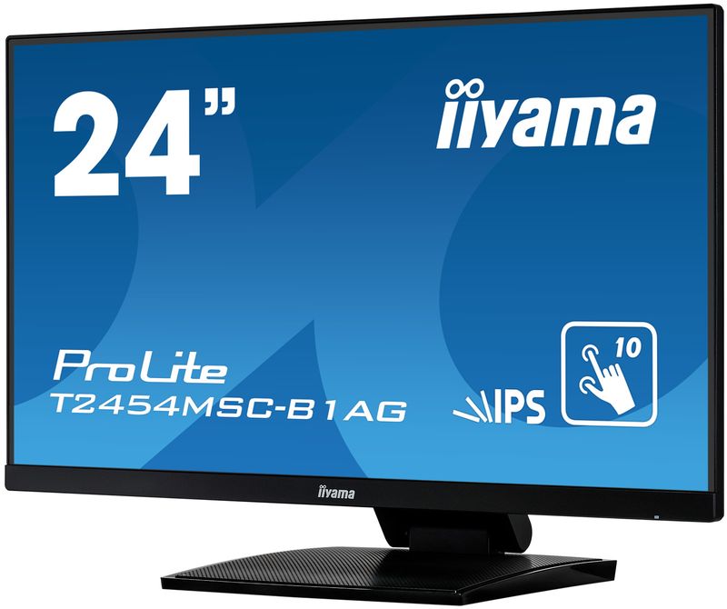 iiyama-ProLite-T2454MSC-B1AG-Monitor-PC-605-cm--23.8---1920-x-1080-Pixel-Full-HD-LED-Touch-screen-Multi-utente-Nero