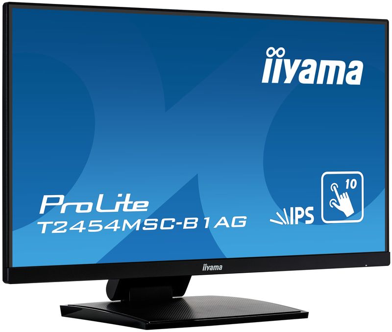 iiyama-ProLite-T2454MSC-B1AG-Monitor-PC-605-cm--23.8---1920-x-1080-Pixel-Full-HD-LED-Touch-screen-Multi-utente-Nero