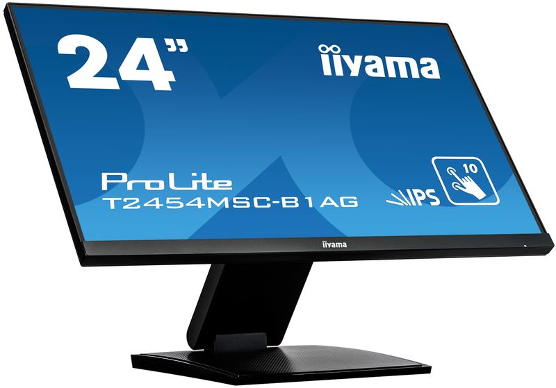 iiyama-ProLite-T2454MSC-B1AG-Monitor-PC-605-cm--23.8---1920-x-1080-Pixel-Full-HD-LED-Touch-screen-Multi-utente-Nero