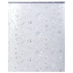 vidaXL Pellicola per Finestra Smerigliata Motivo Fiori 90x500 cm PVC