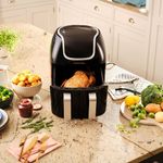 Russell-Hobbs-SatisFry-Air-Dual-Basket-Doppia-85-L-Indipendente-1800-W-Friggitrice-ad-aria-calda-Nero-Stainless-steel