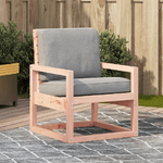 vidaXL Sedia da Giardino 57,5x63x76 cm in Legno Massello di Douglas