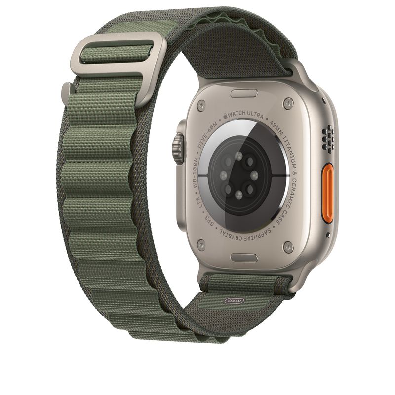 Apple-MQE23ZM-A-accessorio-indossabile-intelligente-Band-Verde-Poliestere