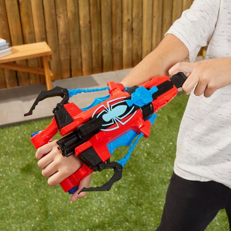 Nerf-Marvel-Spider-Man-Marvel-blaster-Strike--N-Splash-di-Spider-Man-giocattoli-di-supereroi-soaker-di-Spider-Man