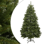 vidaXL Albero di Natale Artificiale Incernierato con Base Verde 120 cm