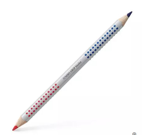 Faber Castell Faber-Castell 110910 pastello colorato Blu, Rosso 1 pz