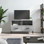 vidaXL Mobile Porta TV Grigio Sonoma 80x36x50 cm in Legno ingegnerizzato