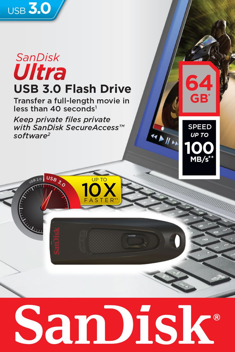 SanDisk-Ultra-unita--flash-USB-64-GB-USB-tipo-A-3.2-Gen-1--3.1-Gen-1--Nero