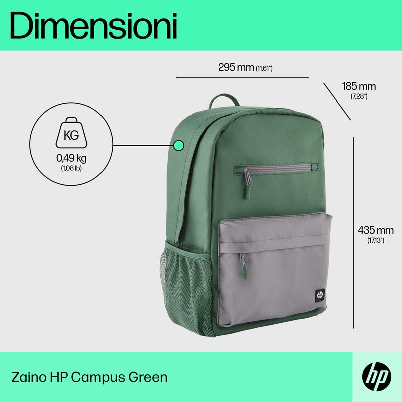 HP-Zaino-Campus-Green