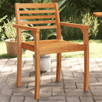 vidaXL Sedie da Giardino 4 pz 59x55x85 cm Legno Massello di Acacia