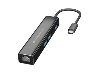 Conceptronic-DONN07B-replicatore-di-porte-e-docking-station-per-laptop-USB-3.2-Gen-1--3.1-Gen-1--Type-C-Nero